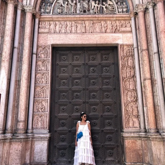 Innika Choo Scallop Maxi Dress - Picture 5 of 5